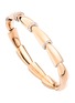 VHERNIER - Calla 18K Rose Gold Diamond Midi Bracelet — 15cm