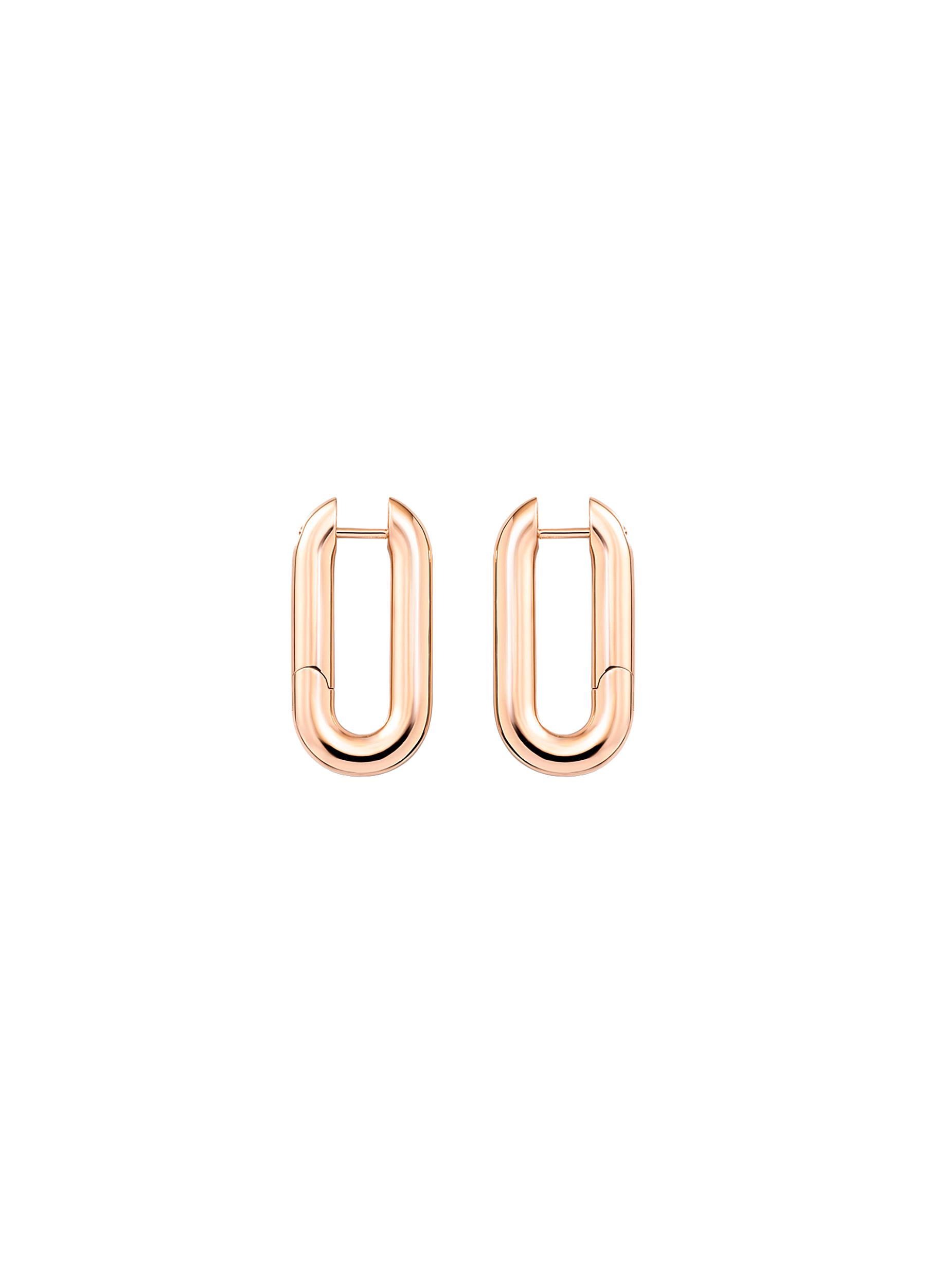 Manufacturer of Ladies 18k rose gold earring -re01 | Jewelxy - 149845