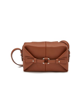 Main View - Click To Enlarge - BONASTRE - Small Airbag Leather Crossbody Bag
