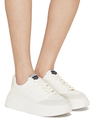 Figure View - Click To Enlarge - ASH - Impuls Leather Platform Sneakers