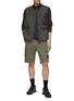 Figure View - Click To Enlarge - C.P. COMPANY - Bermuda Cargo Shorts