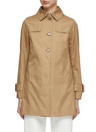 Main View - Click To Enlarge - HERNO - Short Trench Coat
