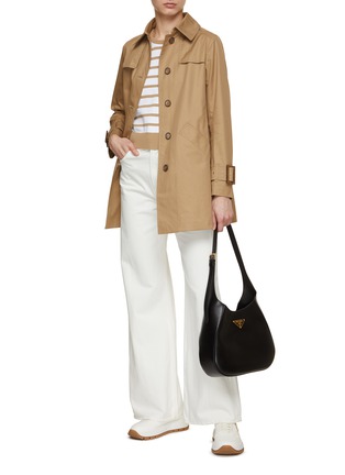 Figure View - Click To Enlarge - HERNO - Short Trench Coat