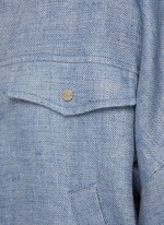 HERNO | Linen Shirt Jacket | Women | Lane Crawford