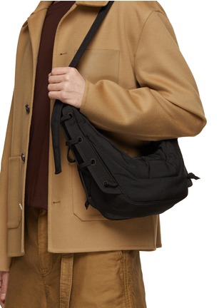 Figure View - Click To Enlarge - LEMAIRE - Soft Game Small Canvas Shoulder Bag