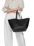 Figure View - Click To Enlarge - BRUNELLO CUCINELLI - Medium Leather Tote