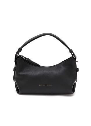 Main View - Click To Enlarge - BRUNELLO CUCINELLI - Small Leather Shoulder Bag