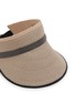 Detail View - Click To Enlarge - BRUNELLO CUCINELLI - Cappelo Monili Embellished Visor Hat