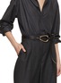 Figure View - Click To Enlarge - BRUNELLO CUCINELLI - Cinta Leather Belt