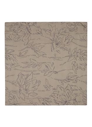 Main View - Click To Enlarge - BRUNELLO CUCINELLI - Floral Print Silk Foulard