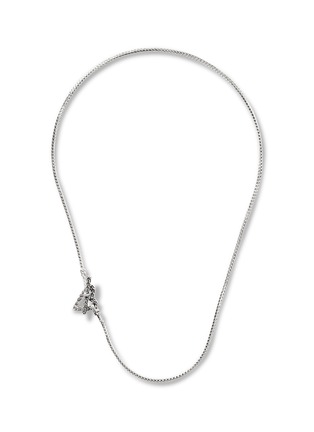 Main View - Click To Enlarge - JOHN HARDY - Classic Chain Manah Sterling Silver Foxtail Heart Necklace — Size 18