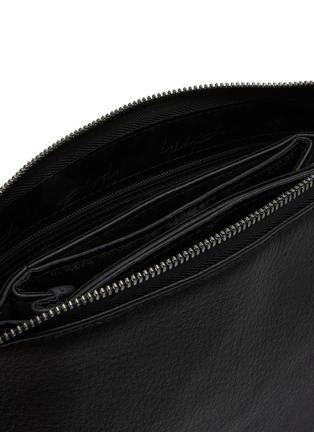 Detail View - Click To Enlarge - DISCORD YOHJI YAMAMOTO - Triple Leather Bag