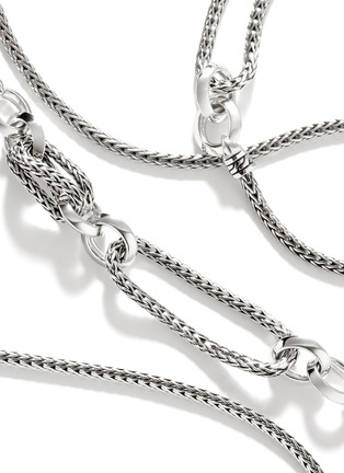 Detail View - Click To Enlarge - JOHN HARDY - Asli Classic Chain Sterling Silver Sautoir Necklace — Size 36