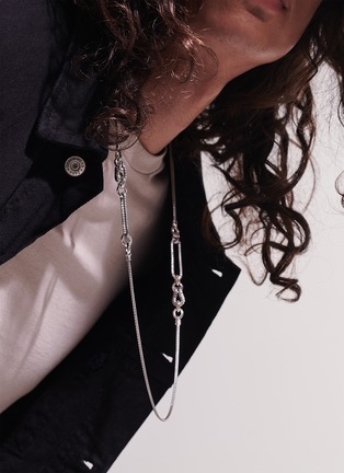 Detail View - Click To Enlarge - JOHN HARDY - Asli Classic Chain Sterling Silver Sautoir Necklace — Size 36