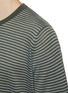  - JOHN SMEDLEY - Sea Island Cotton Stripes Vikyor T-shirt