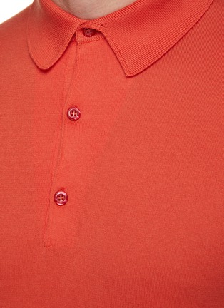  - JOHN SMEDLEY - Mycroft Sea island Cotton Polo Shirt
