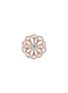 Main View - Click To Enlarge - LC COLLECTION JEWELLERY - 18K Rose Gold Diamond Ring — US 6.5