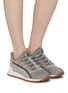 Figure View - Click To Enlarge - BRUNELLO CUCINELLI - Monili Embellished Sneakers