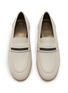 Detail View - Click To Enlarge - BRUNELLO CUCINELLI - Monili Embellished Leather Mocassin
