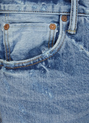  - WASHI - Mitsumata Haruhi Distressed Flared Jeans