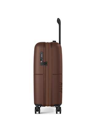 Detail View - Click To Enlarge - JULY - Carry On Light Expandable Suitcase — Dark Brown