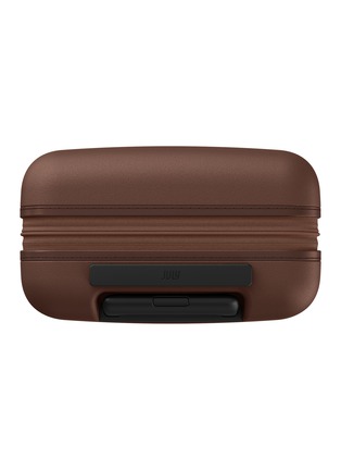  - JULY - Carry On Light Expandable Suitcase — Dark Brown