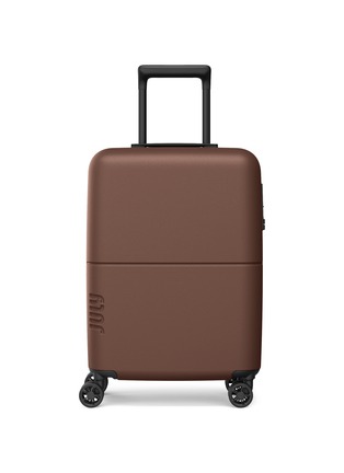 Main View - Click To Enlarge - JULY - Carry On Light Expandable Suitcase — Dark Brown