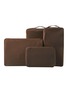 Main View - Click To Enlarge - JULY - Packing Cells Set of 4 — Dark Brown