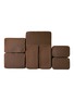 Main View - Click To Enlarge - JULY - Packing Cells Set of 8 — Dark Brown