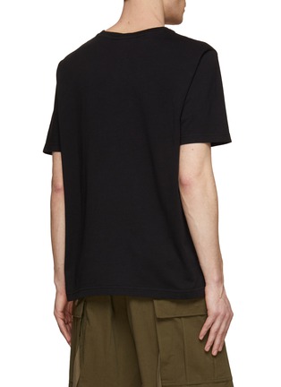 Back View - Click To Enlarge - MAISON KITSUNÉ - Speedy Fox Patch Comfort T-Shirt