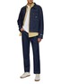 Figure View - Click To Enlarge - MAISON KITSUNÉ - Fox Embroidered Denim Jacket