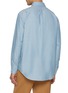 Back View - Click To Enlarge - MAISON KITSUNÉ - Contour Fox Head Skate Button Up Cotton Shirt