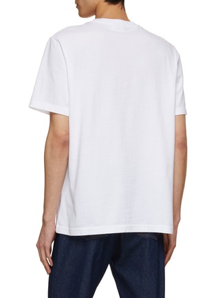 Back View - Click To Enlarge - MAISON KITSUNÉ - Speedy Fox Cotton T-shirt