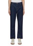 Main View - Click To Enlarge - MAISON KITSUNÉ - Fox Embroidered Straight Leg Jeans