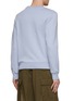 Back View - Click To Enlarge - MAISON KITSUNÉ - Fox Head Patch Cotton Sweatshirt