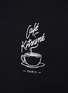  - MAISON KITSUNÉ - Café Kitsuné Coffee Cup Crewneck Cotton Sweatshirt