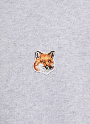  - MAISON KITSUNÉ - Fox Head Patch Comfort Cotton Sweatshirt