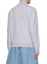 Back View - Click To Enlarge - MAISON KITSUNÉ - Fox Head Patch Comfort Cotton Sweatshirt