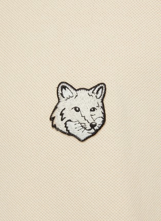  - MAISON KITSUNÉ - Bold Fox Head Patch Cotton Polo Shirt