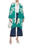 Figure View - Click To Enlarge - LONGING FOR SLEEP - Leaves Bead Embellished Coat