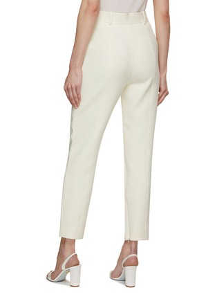 Back View - Click To Enlarge - ST. JOHN - Ankle Zip Crepe Pants