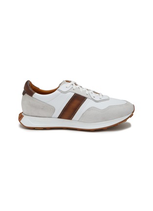 Main View - Click To Enlarge - MAGNANNI - Leather Suede Sneakers