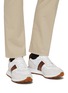 Figure View - Click To Enlarge - MAGNANNI - Leather Suede Sneakers