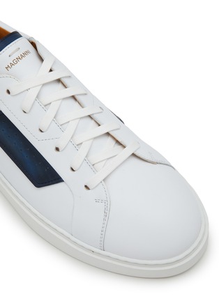 Detail View - Click To Enlarge - MAGNANNI - Leather Low Top Sneakers