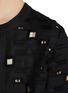  - KITON - Square Cut Out Linen Bolero Jacket