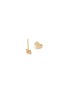 Detail View - Click To Enlarge - MÉTIER BY TOMFOOLERY - Az 9K Gold Diamond Single Earring