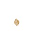 Main View - Click To Enlarge - MÉTIER BY TOMFOOLERY - Az 9K Gold Diamond Single Earring