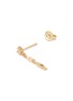 Detail View - Click To Enlarge - MÉTIER BY TOMFOOLERY - Dala Droplet 9K Gold Diamond Single Earring