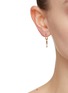 Figure View - Click To Enlarge - MÉTIER BY TOMFOOLERY - Mini 2.1 Az Plaque Single Hoop Earring