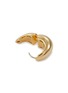 Detail View - Click To Enlarge - NUMBERING - 14k Gold Plated Sterling Silver Hoop Earrings